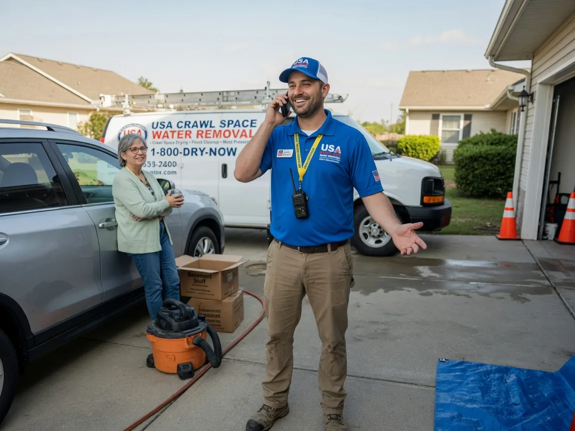 Crawl Space Water Removal Fayetteville, TX FAQs